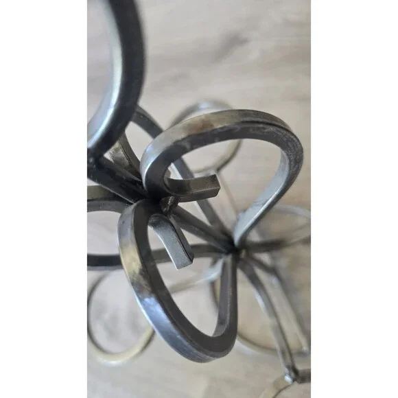 Vintage Danish Wrought Iron Candle Holder - Picture 10 of 10